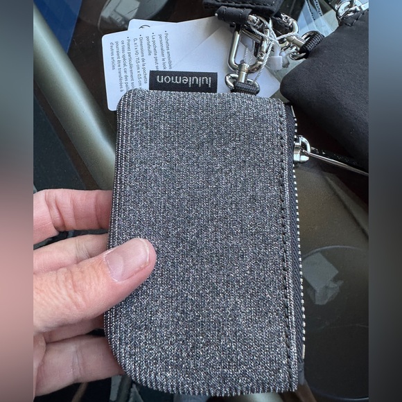 NWT Lululemon Dual Pouch Wristlet Glitter - Picture 3 of 9
